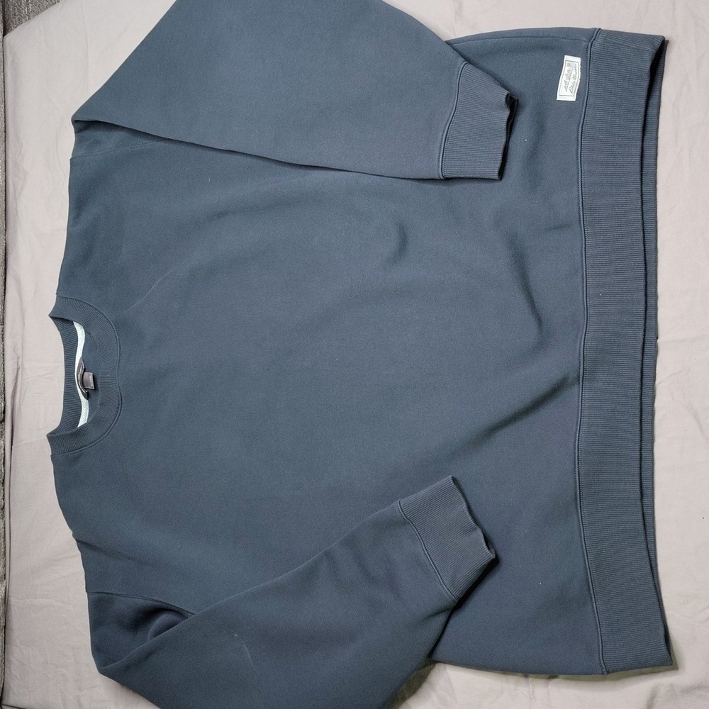 Eddie Bauer Crewneck Sweater Mens Size 2XLT XXLT Blue‎ Cotton Casual Work Wear